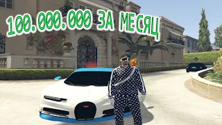 СЕКРЕТ РАСКРЫТ КАК ЗАРАБОТАТЬ 100.000.000 ЗА МЕСЯЦ GTA 5 RP RADMIR