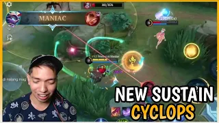 New Sustain Cyclops with New Emblem | Cyclops Gameplay | MLBB