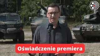 Oświadczenie premiera Mateusza Morawieckiego.
