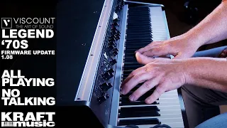Viscount Legend '70s Stage Piano with 1.08 Firmware Update - All Playing, No Talking!