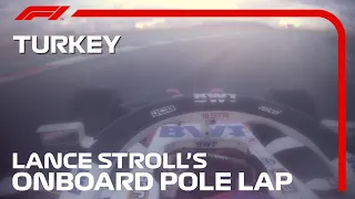 Lance Stroll's Pole Lap | 2020 Turkish Grand Prix | Pirelli