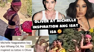 Michelle Dee nagpatattoo narin tulad ni Oliver .Oliver  in love at kinikilig kay MMD  panay ang like