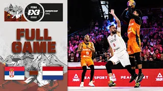 Serbia v Netherlands | Men Semi-Final | Full Game | FIBA 3x3 Europe Cup 2022
