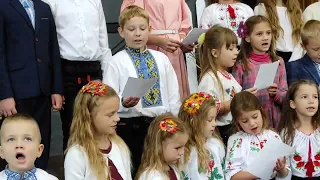 День подяки сьогодні у нас. Детский хор г Дубно под управлением Агнессы Мелысь.