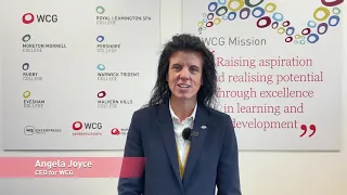 CEO Angela Joyce Virtual Open Day Welcome Talk for Warwickshire Colleges