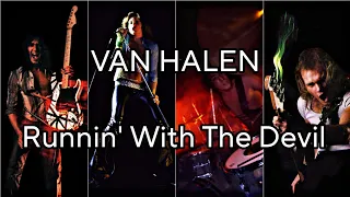 VAN HALEN - Runnin' With The Devil (Lyric Video)