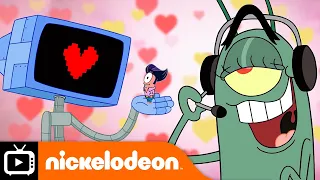 SpongeBob SquarePants | Patrick's Date with Karen | Nickelodeon UK