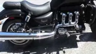 2014 Triumph Rocket III Roadster Start Up and Walkaround