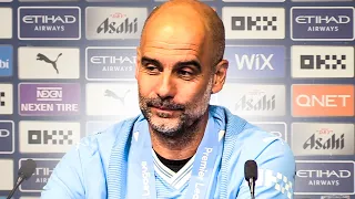 ‘WHAT AM I STILL DOING HERE? IT’S OVER!‘ | Pep Guardiola | Man City Premier League Champions 2023/24