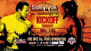 Don't miss the Survivor Series kickoff - Tonight!