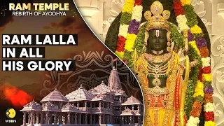 Ram Mandir Ayodhya: Ram Lalla in all his glory as nation celebrates his homecoming | WION