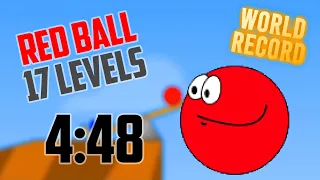 (FTWR) [4:48.000] Red Ball Speedrun - 17 Levels