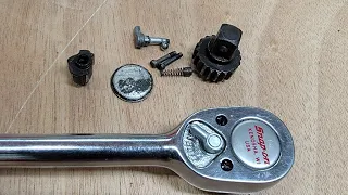 Vintage 1978 Snap On Ratchet Rebuild