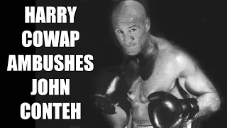 CRHnews - Harry Cowap ambushes John Conteh