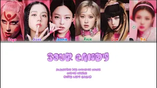 Sour Candy - Blackpink (ft.Lady Gaga) 5th member color coded lyrics ❗️KARAOKE❗️(you as member)