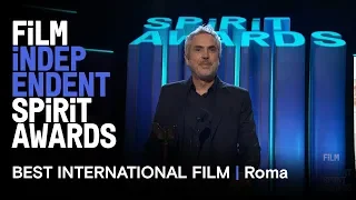 ROMA (Mexico) wins Best International Film at the 2019 Film Independent Spirit Awards
