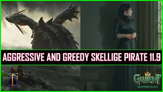 Gwent | Pirates of Skellige - Aggressive and Greedy | Dracoturtle & Iris Combo