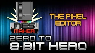 NESmaker - Getting Started, 1: The Pixel Editor