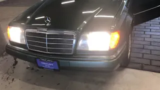 1995 Mercedes-Benz E320 Walk around video