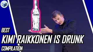 BEST Kimi Raikkonen is drunk Compilation 🍷🍸🍹🍾 | Kimi Räikkönen ist betrunken Compilation