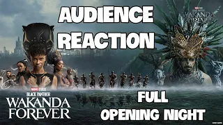 Black Panther Wakanda Forever - Audience Reaction FULL