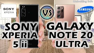 Sony Xperia 5 ii vs Samsung Galaxy Note 20 Ultra