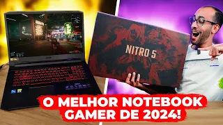 NOTEBOOK GAMER com RTX 3050, TELA DE 144Hz 17.3″ ABSURDO! Acer Nitro 5 - Vale a pena?