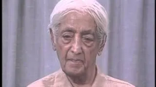 J. Krishnamurti - Brockwood Park 1984 - Public Talk 3 - Is it possible to end all sorrow?