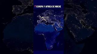 СРАВНЕНИЕ ЕВРОПЫ И АФРИКИ НОЧЬЮ🌙 #сравнение #европа #африка