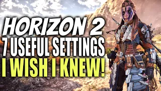 7 Game Changing Settings To Use In Horizon Forbidden West (Gameplay Tips & More!)