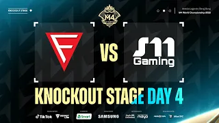 [FIL] M4 Knockout Stage Day 4 | FCON VS S11 GAME 1