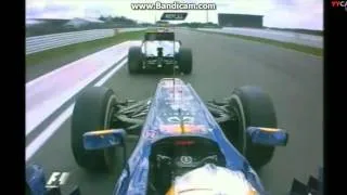 F1 2012 - Germany - Lewis Hamilton overtakes Vettel