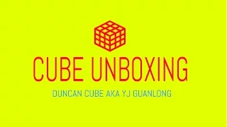 Cube unboxing