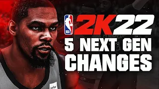 5 Biggest Changes That Are Coming To NBA 2K22 On Next Gen!