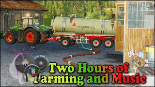 TWO HOURS of #FARMING&MUSIC🔹#Swisstouch Episodes Collection🔹Ep. 37-42🔹#FarmingSimulator19