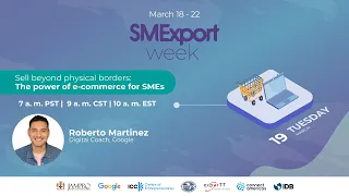 SMExport Week | Sell beyond physical borders: The power of e-commerce for SMEs