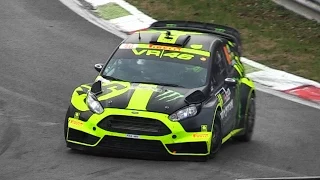 VR46' 2015 Ford Fiesta RS WRC: The Loudest Fiesta WRC Ever? - Monza Rally Show 2014