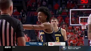 Illinois vs Michigan | 2022.3.2 | NCAAB Game