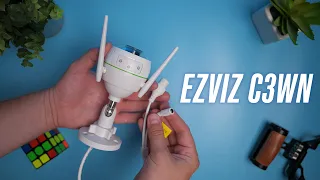 EZVIZ C3WN — умная камера видеонаблюдения для улицы