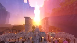 I restaurated the Ancient City in in Minecraft survival