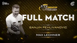 FULL MATCH | Max Lechner vs Sanjin Pehlivanovic | WPA World 8-Ball Men's Championship 2023 | Bán Kết