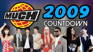 All the Songs from the 2009 MuchMusic Countdown