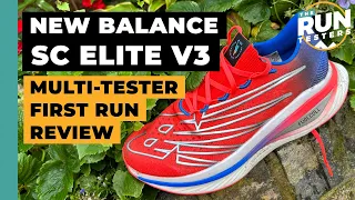 New Balance Fuelcell SC Elite V3 First Run Review: Better than the RC Elite V2?