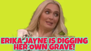 Erika Jayne DIGGING HER OWN GRAVE as lawyer is afraid of what she said at the reunion!