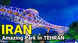 IRAN - Walking In Beautiful Park In Tehran 2022 Night Walk iran ایران