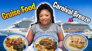 Different Foods on a Cruise | Carnival Breeze Dining