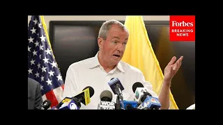 Phil Murphy Holds Covid-19 Press Briefing Day Before Voters Head To The Polls In New Jersey