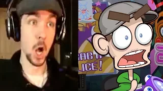 Jacksepticeye | FIVE NIGHTS AT FREDDY'S 2 | Cartoon And Reality At Once