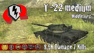 T-22 medium  |  8,5K Damage 7 Kills  |  WoT Blitz Replays