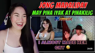 Jong Madaliday - singing to strangers on omegle | dont cry its just a song 🥺😅 | REACTION